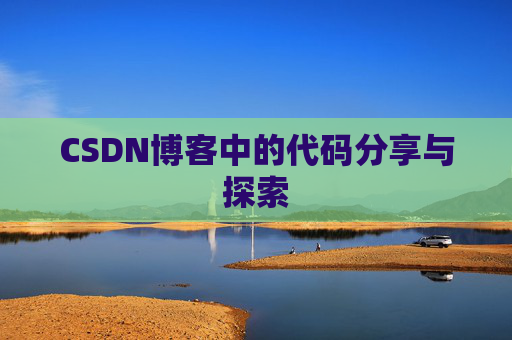 CSDN博客中的代码分享与探索